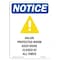 Signmission OSHA Notice, 5" Height, Halon Protected Room Sign With Symbol, 5" X 3.5", Portrait OS-NS-D-35-V-13201 - alternate 1